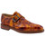 MAURI Men’s Alligator Leather Shadow Toffee Smoke Cognac Shoes