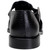 Studio BELVEDERE SHOES Men's Elio Black Open-Toe Italian Deerskin Leather Luxury Sandal