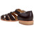 Belvedere Shoes Men's Elio White Italian Deerskin Leather Designer Comfort Sandal