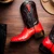 Marco Di Milano Men’s Alabama Genuine Full-Quill Ostrich Skin Square Toe Cowboy Boot