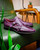 Marco Di Milano Men’s Purple Ostrich Leg Double Monk Strap Shoe NAPOLI