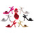 Lady Couture Lust Gold Rhinestone Petal Slingback Heels