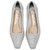 Lady Couture Fever Women's Silver Rhinestone Crystal Pointed Toe Dress Shoes