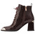 Lady Couture Fantastic Brown Style Forward Ankle Boots