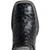 Marco Di Milano Men’s Black Full-Quill Ostrich Western Boot ALABAMA