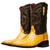 Marco Di Milano Men’s Full-Quill Ostrich Buttercup Western Boot ALABAMA