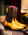 Marco Di Milano Men’s Full-Quill Ostrich Buttercup Western Boot ALABAMA