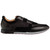 Mezlan Shoes Men’s Black Suede & Linen Riumar Hybrid Sneaker