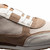 Mezlan Shoes Men’s Bone/Sand Suede & Linen Riumar Hybrid Sneaker
