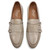 Duca Men's Rimini Beige Italian Calf Leather Slip-On Loafer