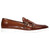 DUCA Rimini cognac Italian leather slip-on shoes