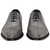 Luxury grey spectator dress shoes