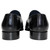 Genuine leather black loafers
