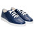 Men's DUCA Max blue calf leather sneakers