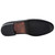 Men's luxury black Italian loafers by DUCA