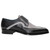 DUCA Velletri black combo Italian leather shoes