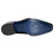 Handcrafted Italian calf leather detail on Matiste Duca Sermoneta Derby shoes