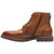 Florsheim lace up boot with side zipper
