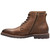 Brown Crazy Horse leather ankle boots for men