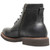 Black Crazy Horse leather ankle boots for men