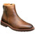 Florsheim Redford brown leather boot, 45 degree angle showing softly milled leather