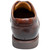Florsheim Avenue brown smooth leather boot, rear view showing heel