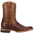 Dan Post Ardor brass ostrich boot, inside angle showing shaft detail
