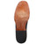 Dan Post Hartwell black boot outsole view showing leather sole