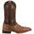 Men's Marc Tan Chocolate Genuine Pirarucu Western Cowboy Boot