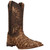 Men's Marc Tan Chocolate Genuine Pirarucu Western Cowboy Boot