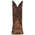 Men's Marc Tan Chocolate Genuine Pirarucu Western Cowboy Boot
