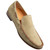 Men's khaki nubuck loafers by Mezlan