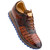 Men's Sport Brown crocodile sneakers by Mezlan