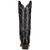 Dan Post black ostrich boots with 16-inch leather shaft