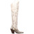 Women's Calvera Natural White Genuine Python Fashion Boot