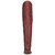 Dan Post Calvera women's red python boot front view showing 23 inch shaft and high fashion heel
