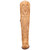 Dan Post Jilted women's light tan boot front view showing 20 inch shaft and high fashion heel
