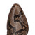 Women's Wild Strokes Multi Black Genuine Python Western Boot
