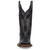 Dan Post Reese Black Women's Full Quill Ostrich Western Boots