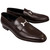 Corrente Men's Calfskin H-Buckle Loafer – Brown