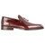 Corrente Men's Lux Leather Tassel Loafer – Dark Brown