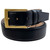 Corrente Men's Vita Calf Skin Belt – Black