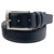 Corrente Men's Vita Calf Skin Belt in Black – buckle detail
