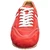 Stacy Adams Action 150 sneaker in Red, angled view highlighting the sporty upper design