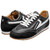 Stacy Adams Action 150 sneaker in Black, angled view highlighting the sporty upper design