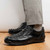 Marco Di Milano Crater Black sneaker worn on foot, view 2