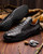 Marco Di Milano Crater Black sneaker, heel and rubber outsole detail
