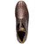 Marco Di Milano Crater Brown exotic sneaker, top angle view