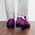 Marco Di Milano Crater Purple sneaker worn on foot, view 1