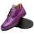 Marco Di Milano Crater Purple sneaker, heel and rubber outsole detail